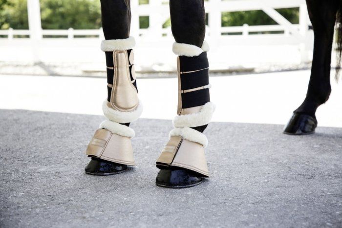 Covalliero Ochraniacze z futerkiem METALLIC SS21