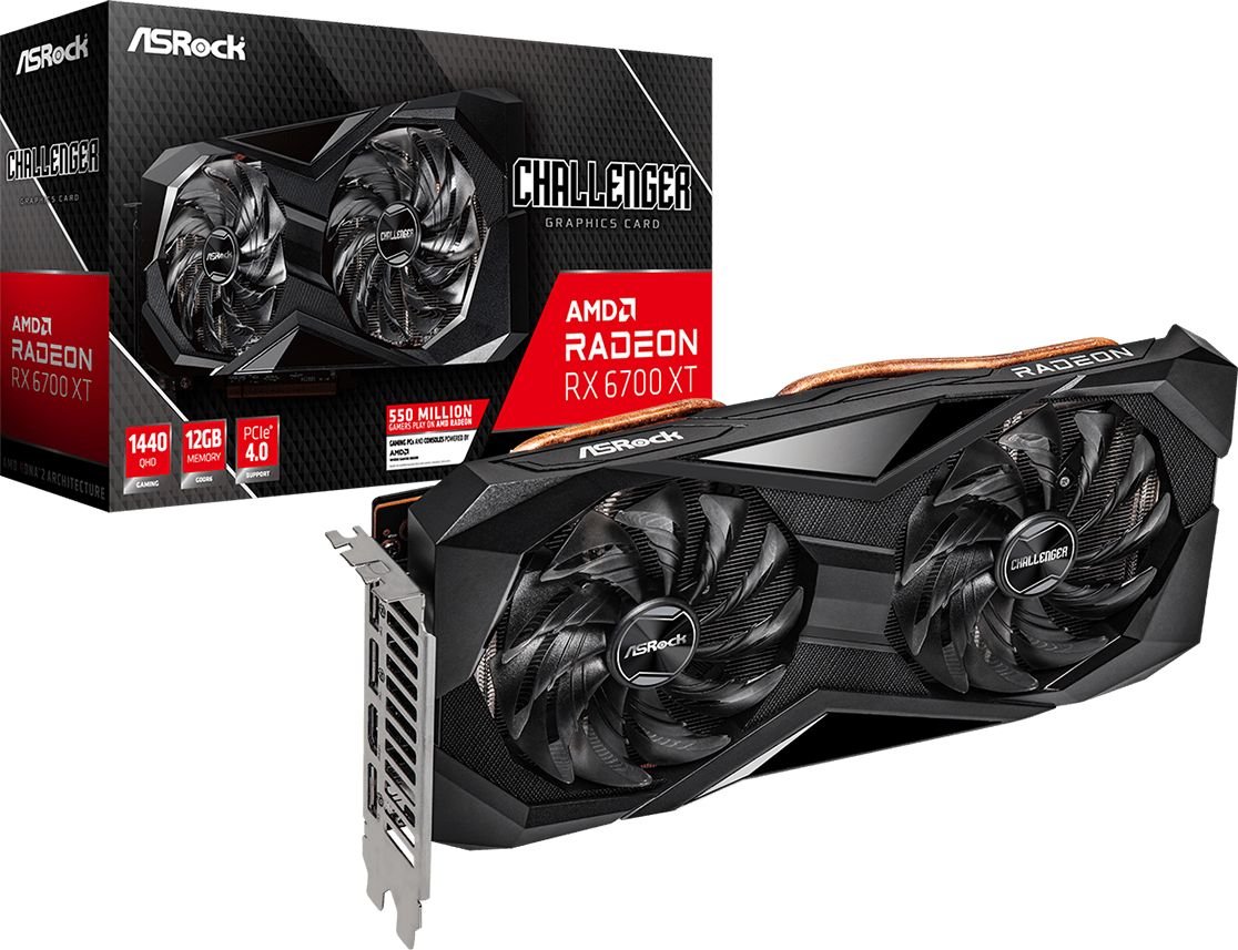 ASRock RX 6700 XT Challenger D 12GB GDDR6 RX6700XT CLD 12G