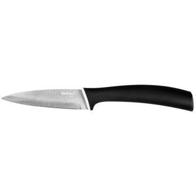 Lamart Nóż do obierania 20cm Kant czarno-srebrny LT2063