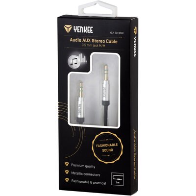 YENKEE Kabel Jack 3.5 mm Jack 3.5 mm 1 m YCA 201 BSR
