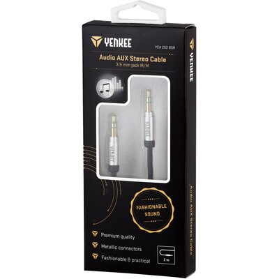 YENKEE Kabel Jack 3.5 mm Jack 3.5 mm 2 m YCA 202 BSR