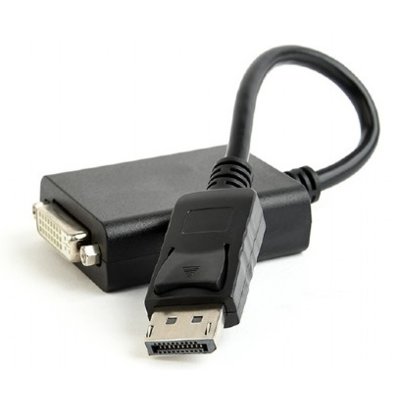 Gembird Adapter DisplayPort v1.2/DualLinkDVI/czarny