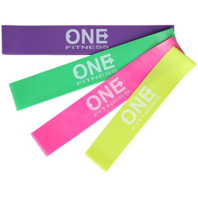 ONE FITNESS GUMY DO ĆWICZEŃ PBF SET04 ZESTAW ONE FITNESS