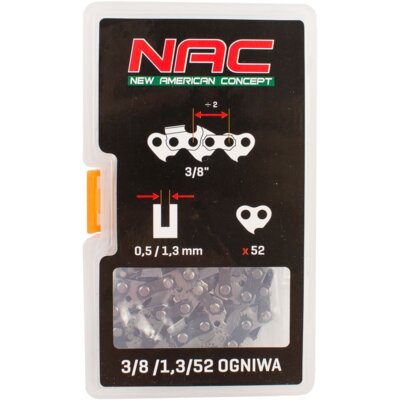 NAC Łańcuch CE18-N-H CST38-35SE 3/8 1,3 52