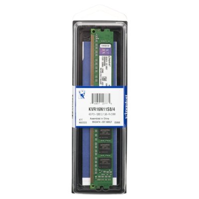 Kingston 4GB KVR16N11S8/4 DDR3