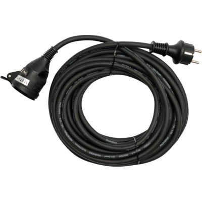 Yato Przedłużacz z przewodem 10m 230V IP44 HO7RN-F 3x1.5 mm2 w osłonie gumowej YT