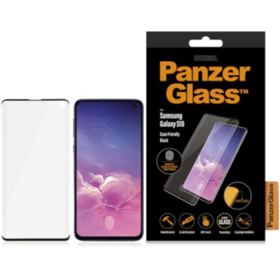 PanzerGlass Szkło hartowane do Samsung Galaxy S10 czarne 7185