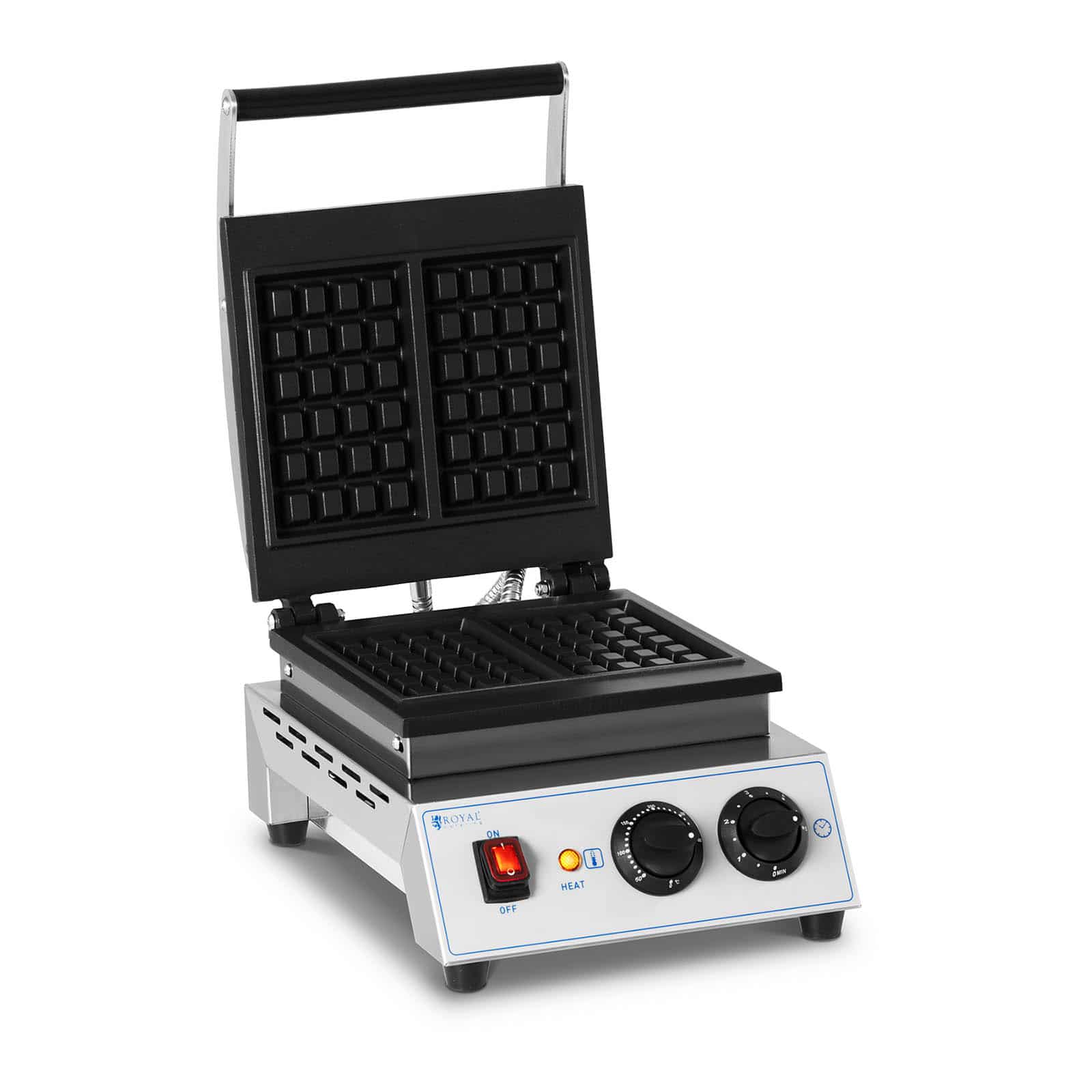 Royal Catering Gofrownica - gofry belgijskie - 1500 W RC-WMS01