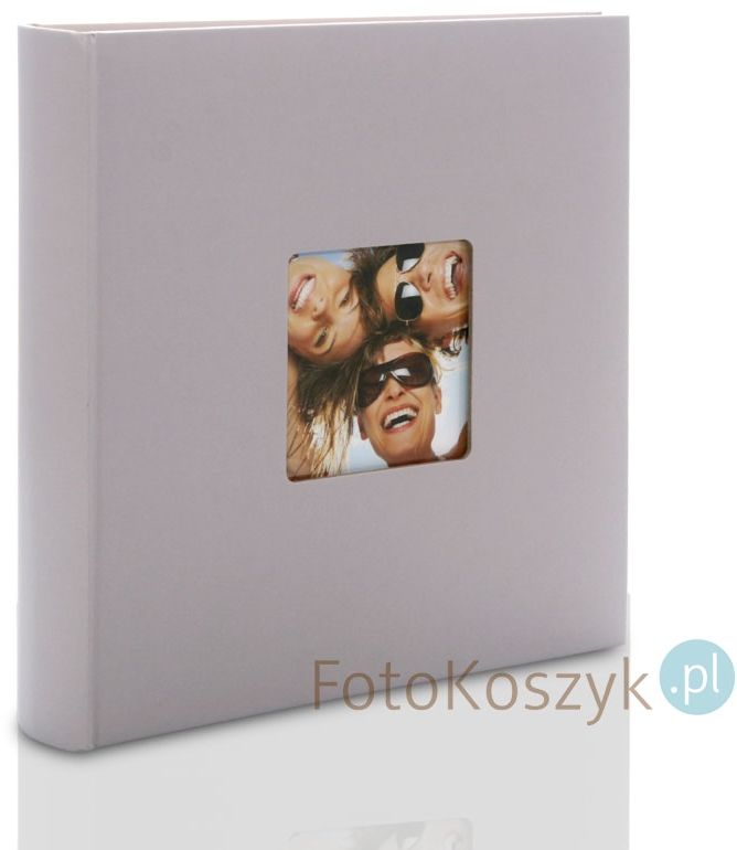 Walther Album Fun duży jasno-szary (tradycyjny 100 kremowych stron)