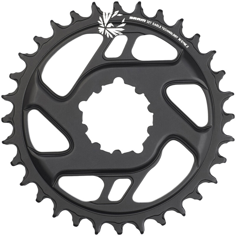 Sram 11.6218.030.280 zębatka 2 X-Sync Eagle Boost 12-f.34 NP, czarna, aluminiowa, 3 MM, DM offsetowego (1 sztuki) 11.6218.030.280