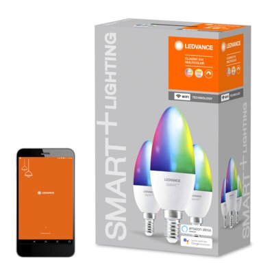 LEDVANCE Inteligentna żarówka LEDVANCE 485938 5W E14 Wi-Fi 3 szt.) 485938