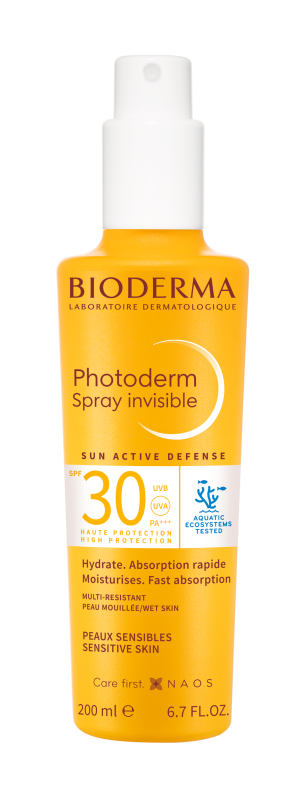 Bioderma Photoderm Spray SPF 30 Lekki spray do ciała, 200 ml