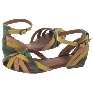 Sandały Zielone 01924-09/00-8 (MA600-a) Maciejka