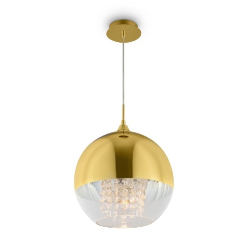 Maytoni Fermi lampa wisząca 1-punktowa złota P140-PL-170-1-G