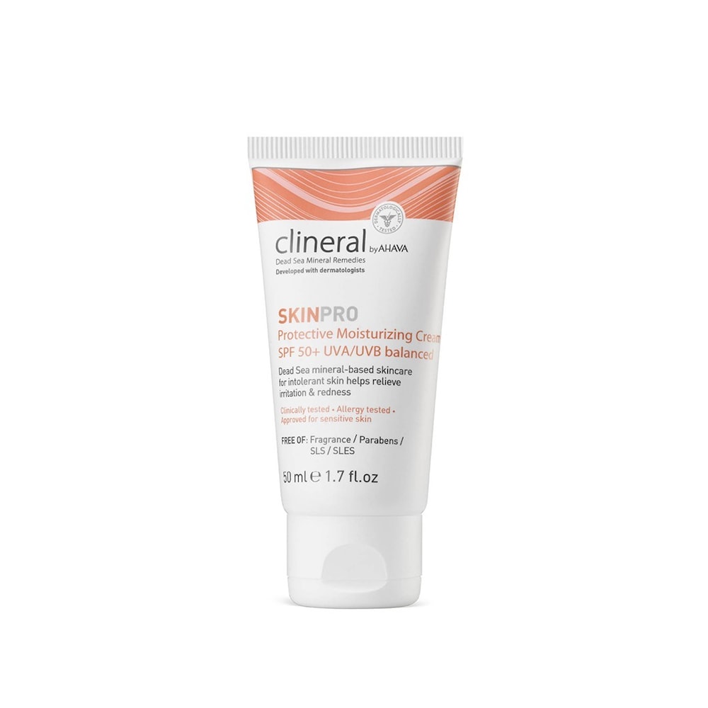 Ahava ahava clineral Protective Moisturizing Cream, współczynnik ochrony przed światłem 50, 1er Pack (1 X 50 G) 82001055
