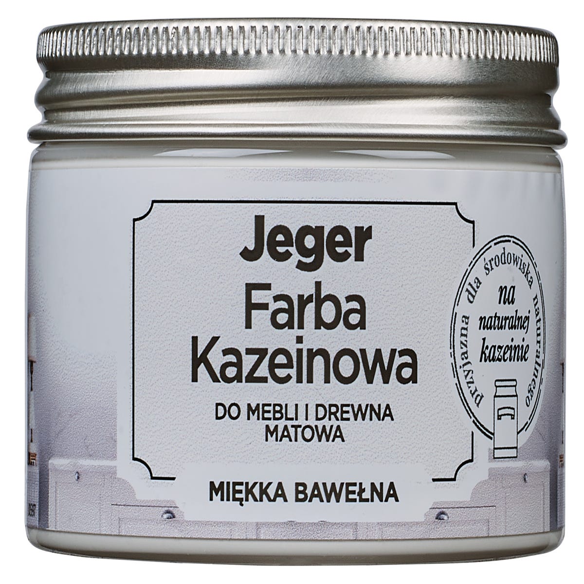 Farba kazeinowa 0.125 l Miękka bawełna Jeger 5904804900274