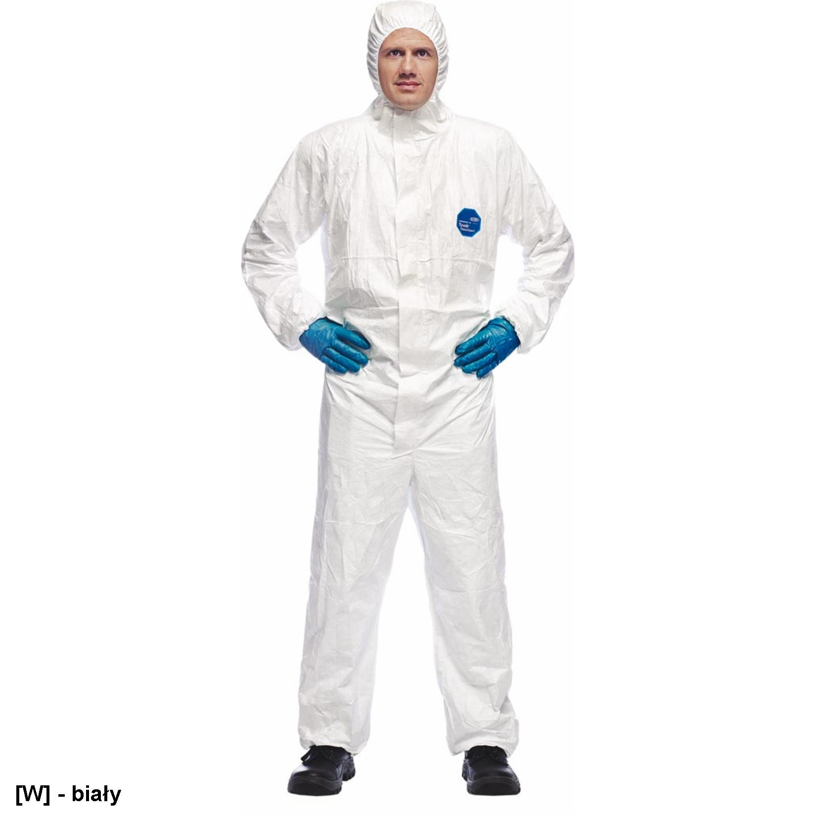 Dupont TYVEKX-CHF5W - kombinezon ochronny TYVEKCLASSIC XPERT - oddychajcy materiał Tyvek - M-3XL.