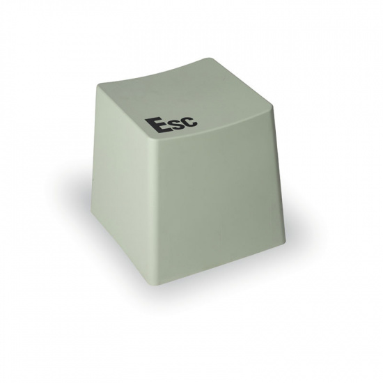 B2B Partner Plastikowy taboret BUTTON, zielony 488035