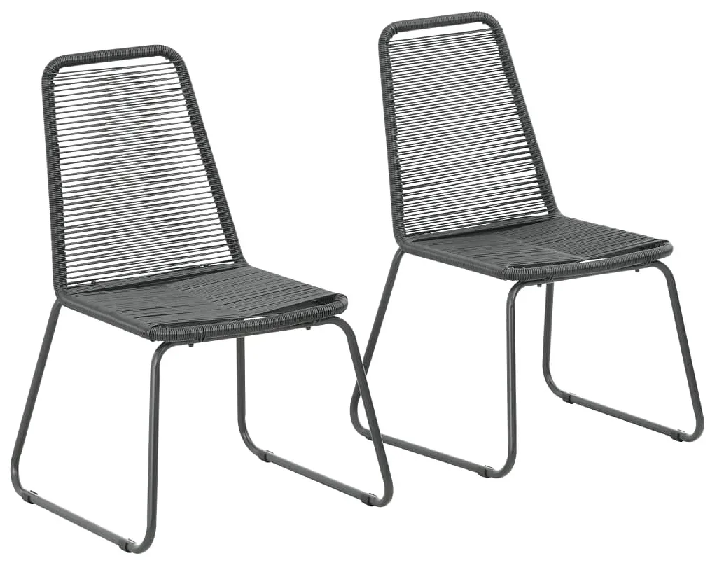 Zestaw polirattanowych krzeseł ogrodowych K4-G71