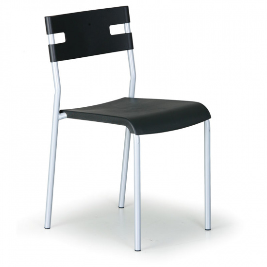 B2B Partner Krzesło kuchenne Lindy, czarny pc-012 black