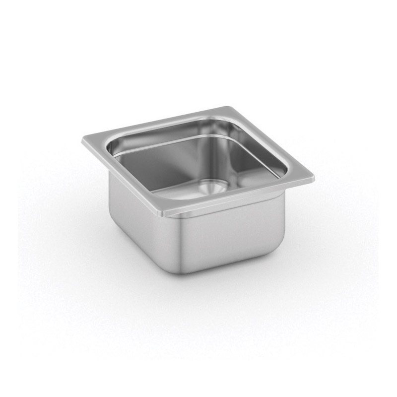 B2B Partner Pojemnik gastronomiczny ze stali nierdzewnej GN 2/3, 353x325x150 mm