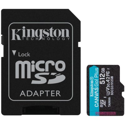 Kingston Canvas Go! Plus 512GB (SDCG3/512GB)