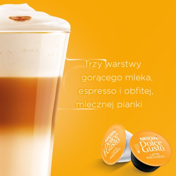 Nescafe NESTLÉ Kapsułki Dolce Gusto Latte Macchiato 3x30 sztuk 7781-uniw