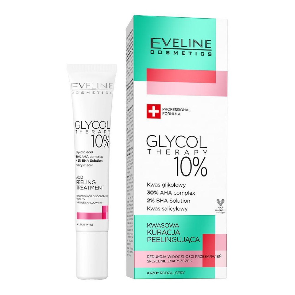 Eveline Glycol Therapy 10% Kwasowa Kuracja peelingująca 20ml