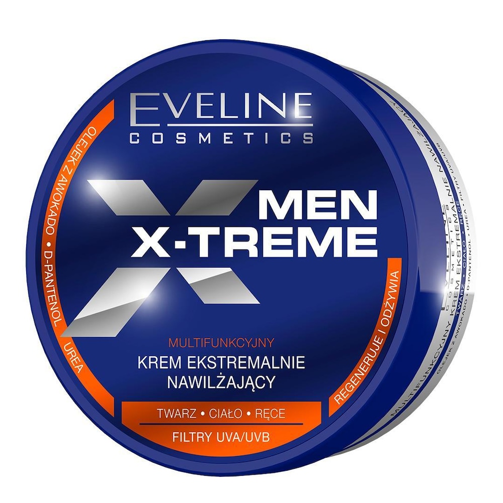 Eveline Men X-Treme Krem ekstremalnie nawilżajšcy dla mężczyzn 3w1 200 ml
