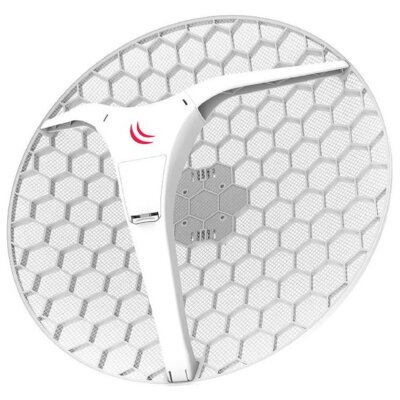 MikroTik MikroTik LHG XL 2 with 21dBi 2.4GHz antenna, Dual Chain 802.11bgn wireless, 650MHz CPU, 64MB RAM, 1  (RBLHG-2nD-XL) RBLHG-2ND-XL