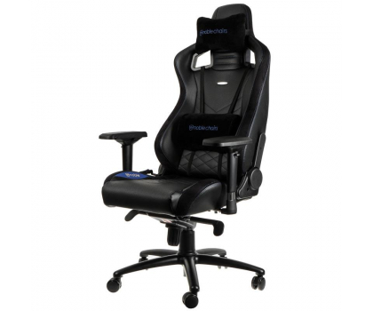 Noblechairs EPIC Gaming Czarno-Niebieski NBL-PU-BLU-002