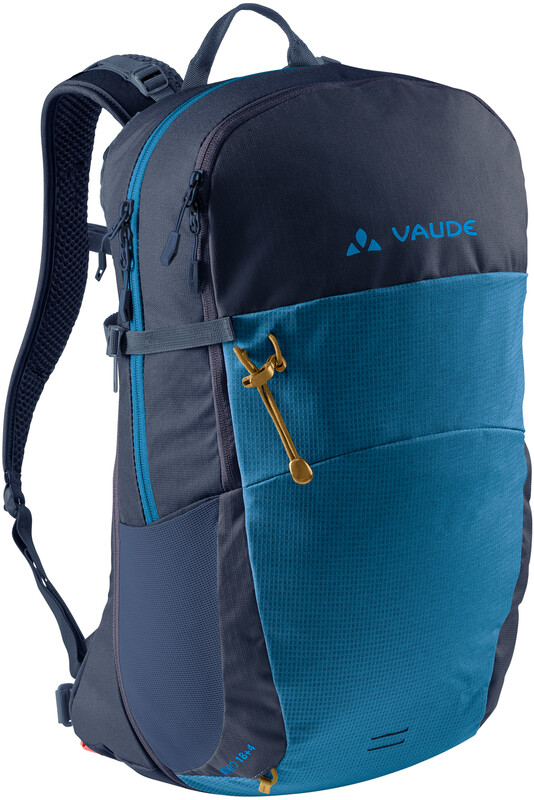 VAUDE Wizard 18+4 Backpack, niebieski One Size 2022 Plecaki szkolne i turystyczne