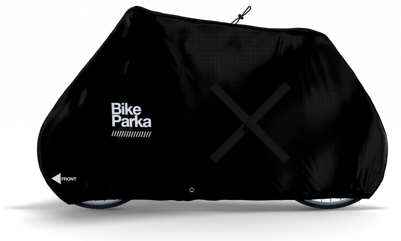 BikeParka BikeParka Urban Bike Cover, czarny  2021 Kufry rowerowe i pokrowce FA003845011