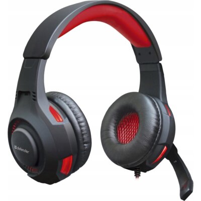 Defender WARHEAD G-450 czarno-czerwone