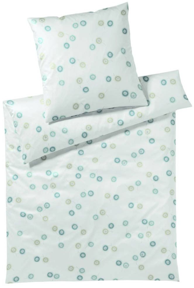 Elegante Pościel satynowa Ginko Green