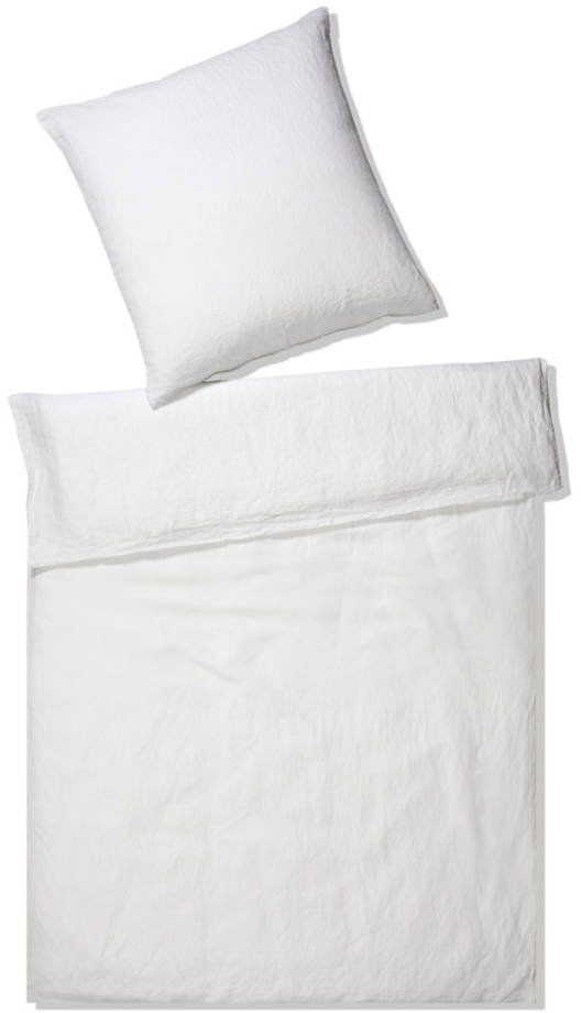 Elegante Pościel lniana Leinen White
