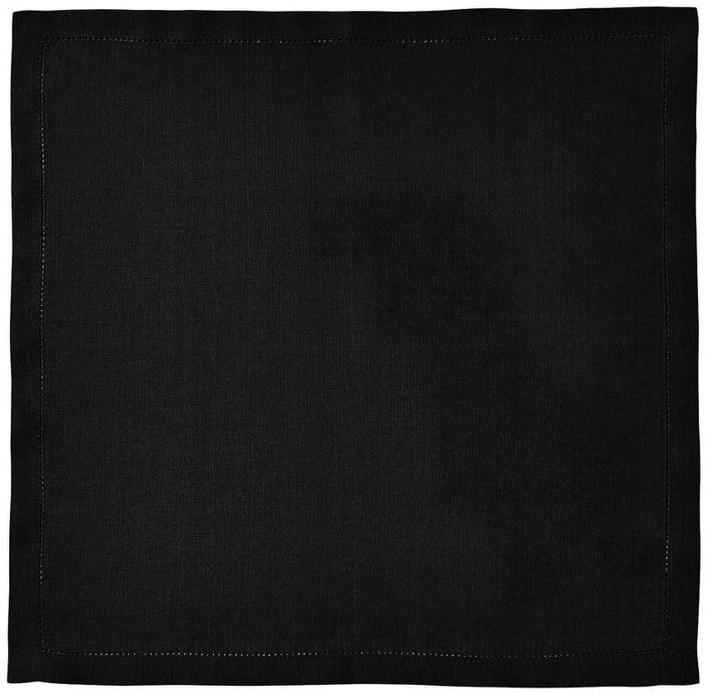 Alexandre Turpault Serwetki lniane Florence Black