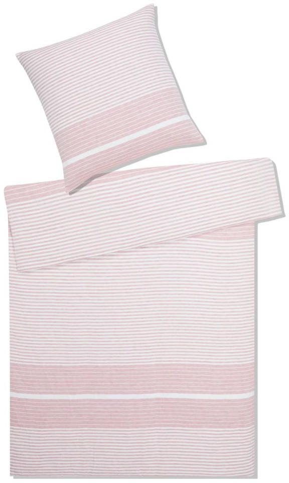 Elegante Poszewka lniana Summer Pink