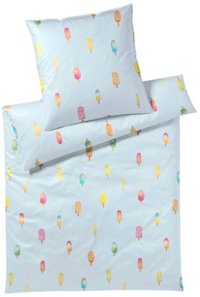 Elegante Poszewka satynowa Popsicle Blue