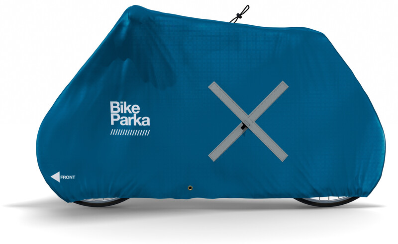 BikeParka BikeParka Urban Bike Cover, niebieski  2021 Kufry rowerowe i pokrowce FA003845012