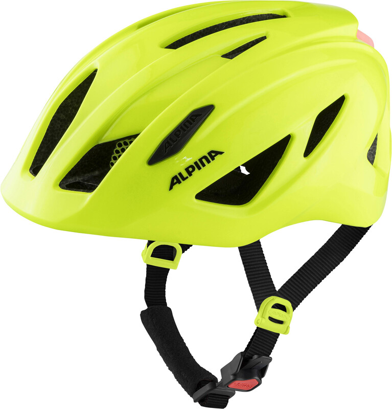 Alpina Pico Flash Helmet Kids, żółty 50-55cm 2021 Kaski rowerowe