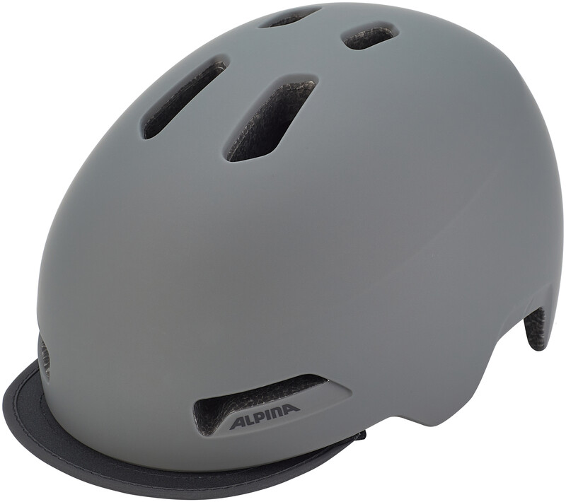 Alpina Brooklyn Helmet, coffee grey matt 57-61cm 2021 Kaski rowerowe 9758331