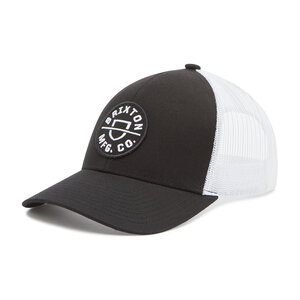 Brixton Czapka z daszkiem Crest X Mp Mesh Cap 10921 Black