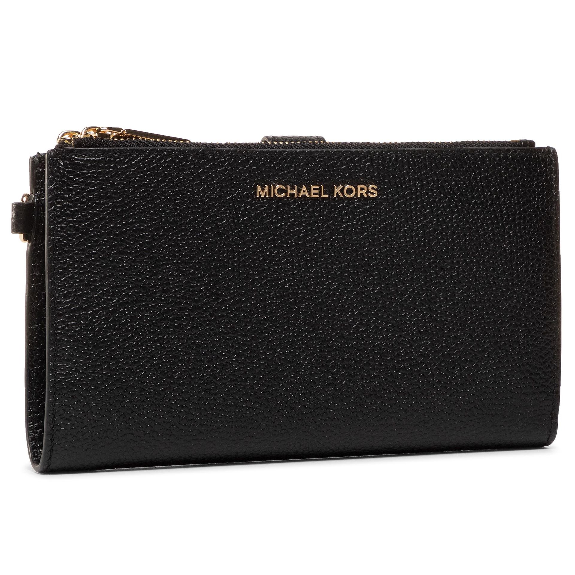 Michael Kors Duży Portfel Damski MICHAEL Jet Set 34F9GAFW4L Black