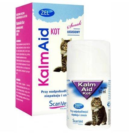 Scanvet Kalm Aid Kot Żel 50 ml 43249-uniw