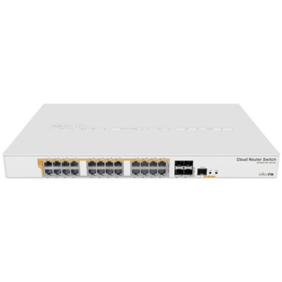 MikroTik 24xGig LAN 4xSFP+ Rack 19" PoE 802.3af/at 500W MT CRS328-24P-4S+RM ! MT CRS328-24P-4S+RM