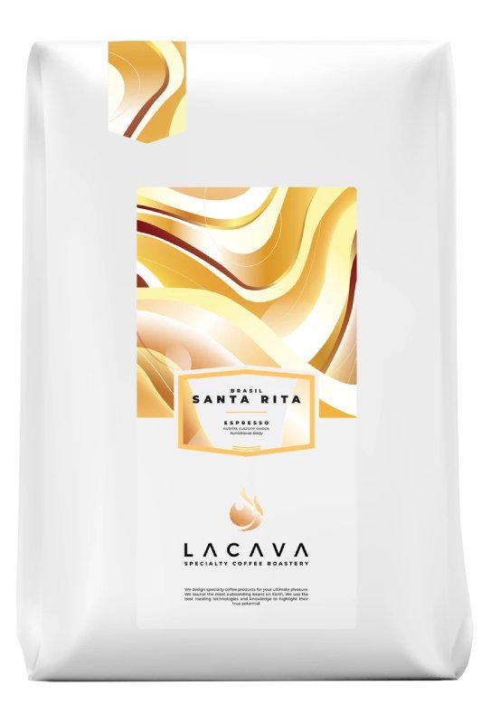 LACAVA SPECIALTY COFFEE ROASTERY Kawa ziarnista LaCava Brasil Santa Rita 1kg 8028-uniw