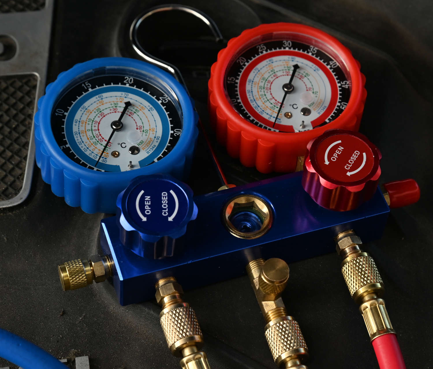 OPTIMA Manometry chłodnicze R134a, R1234YF, R32, R410a AC.137.132