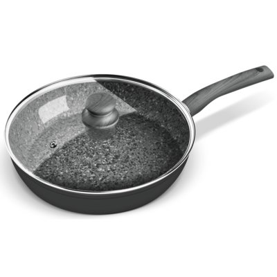 LAMART PATELNIA Z POKRYWĄ FLINT 28 CM LT1176