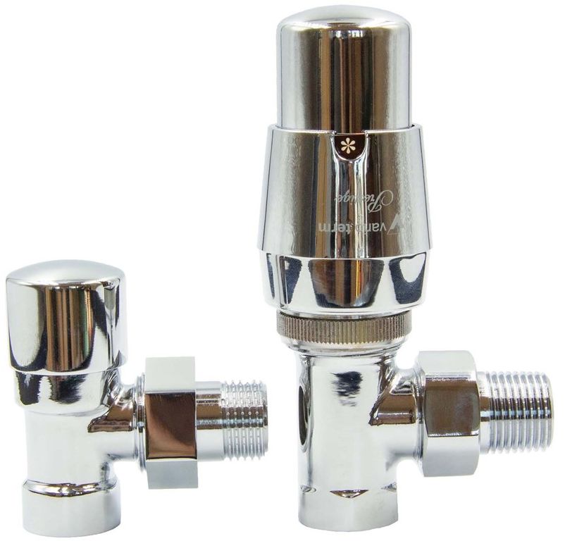 Varioterm Zawór termostatyczny ROYAL kątowy - chrom ROGS0202CFK